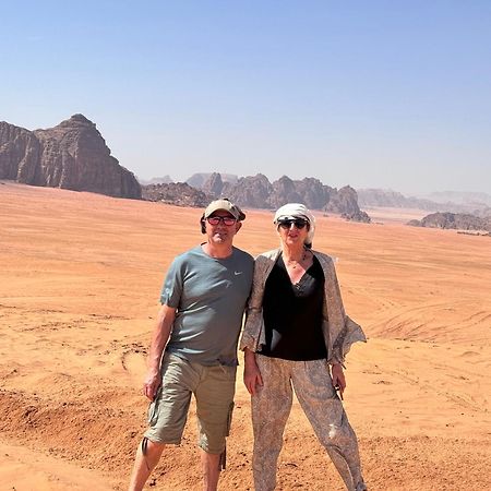 Wadi Rum Sky Camp Bagian luar foto