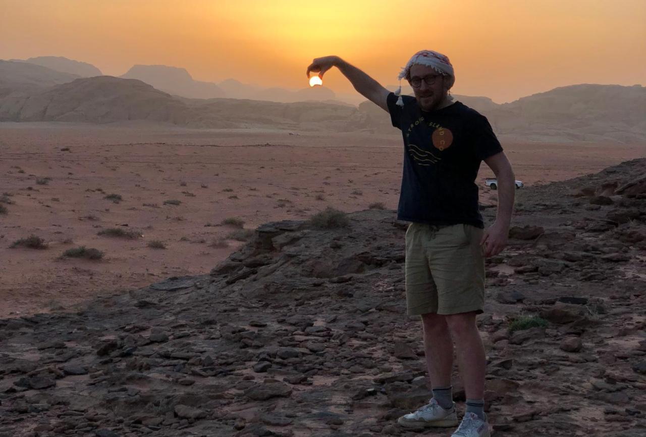 Wadi Rum Sky Camp Bagian luar foto