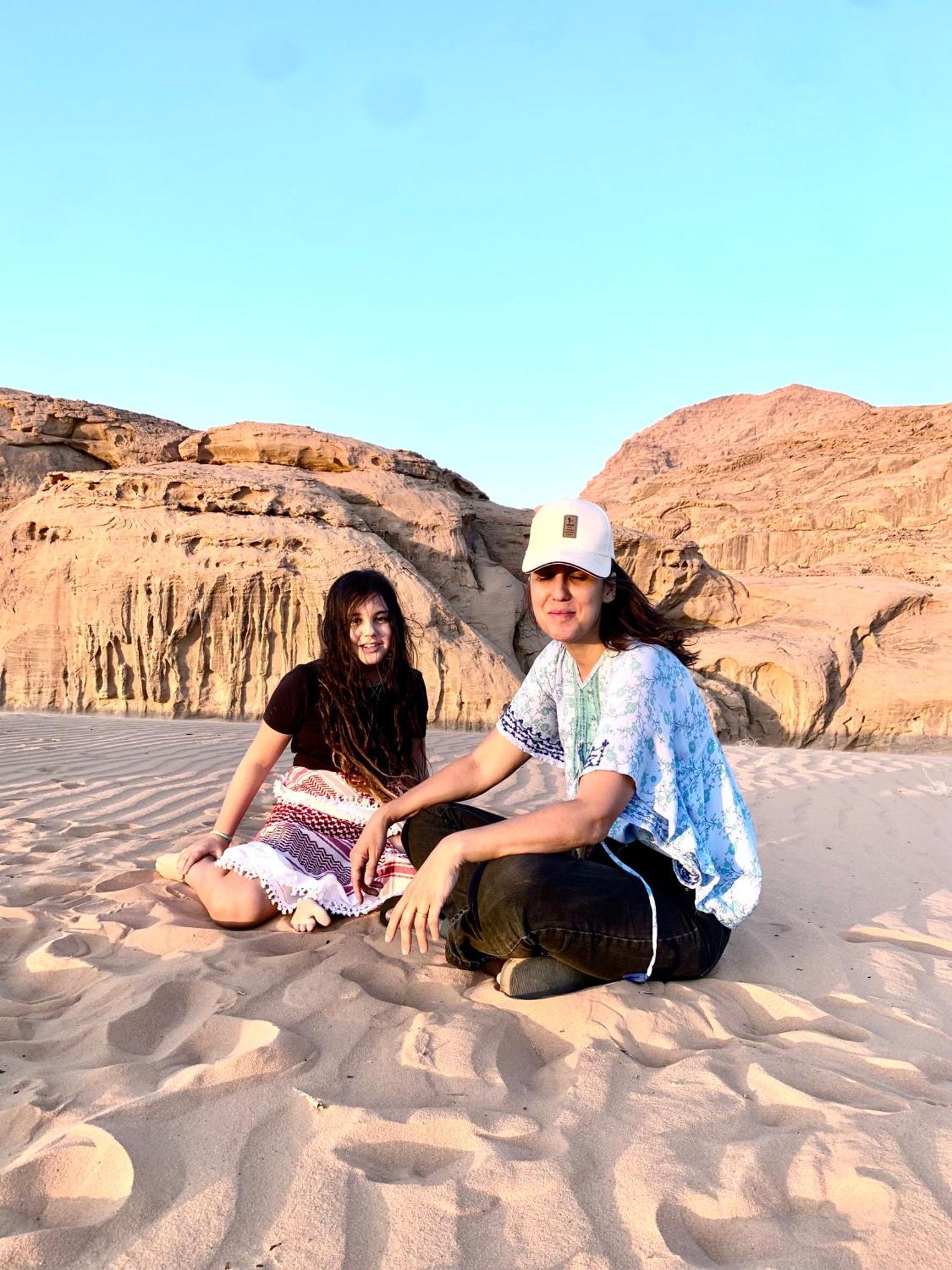 Wadi Rum Sky Camp Bagian luar foto