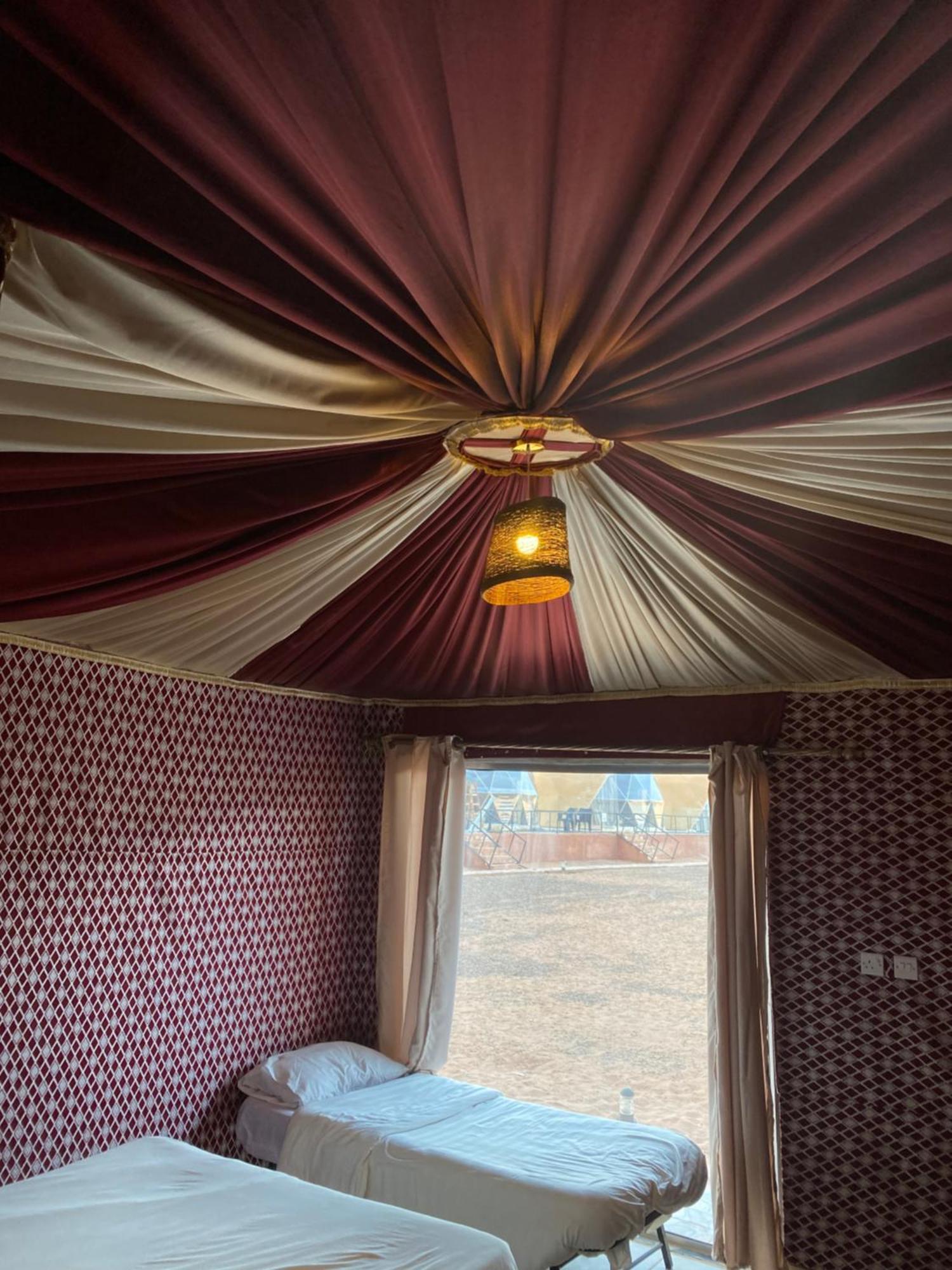 Wadi Rum Sky Camp Bagian luar foto