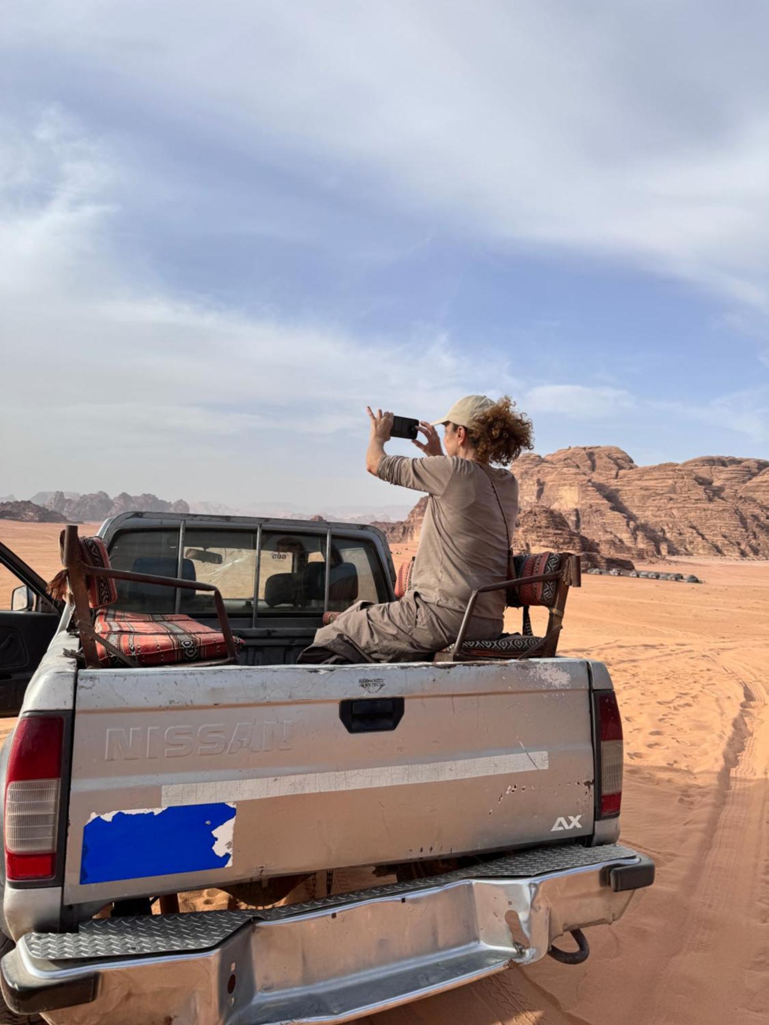 Wadi Rum Sky Camp Bagian luar foto