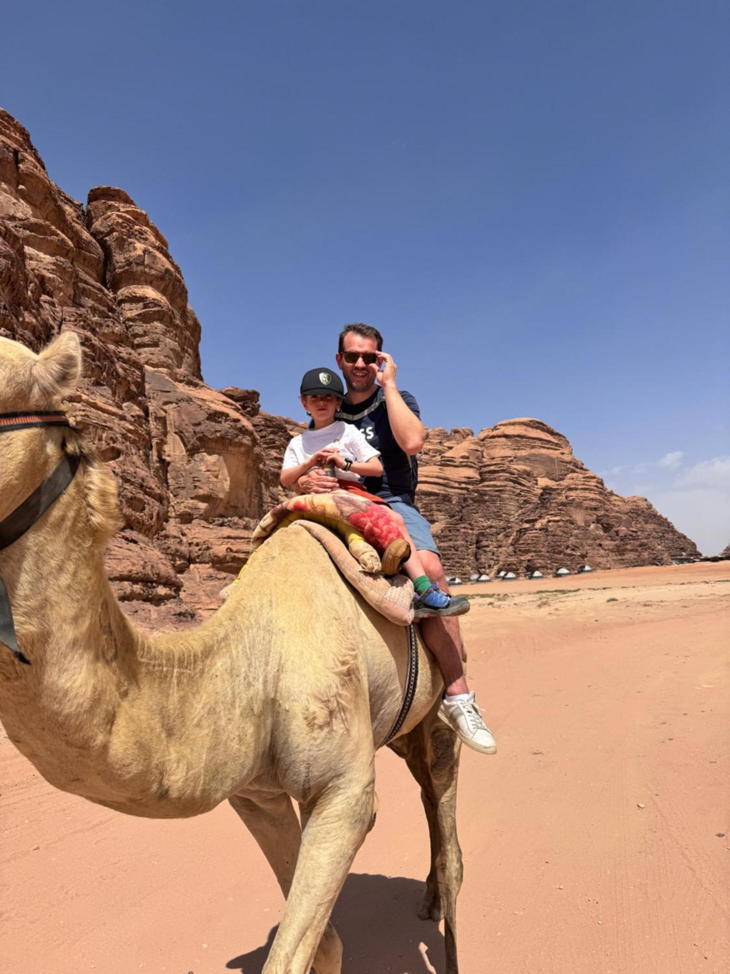 Wadi Rum Sky Camp Bagian luar foto