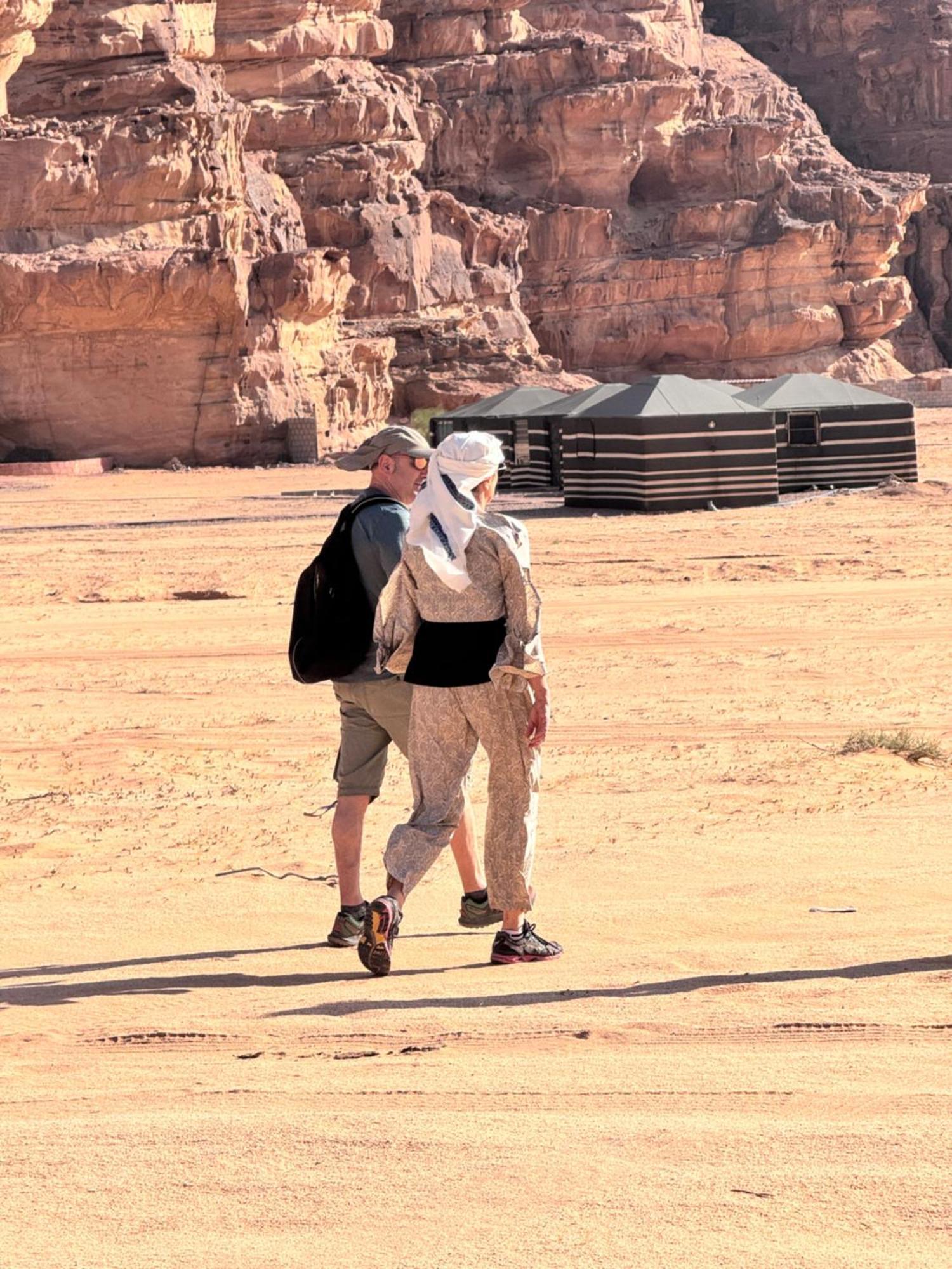 Wadi Rum Sky Camp Bagian luar foto