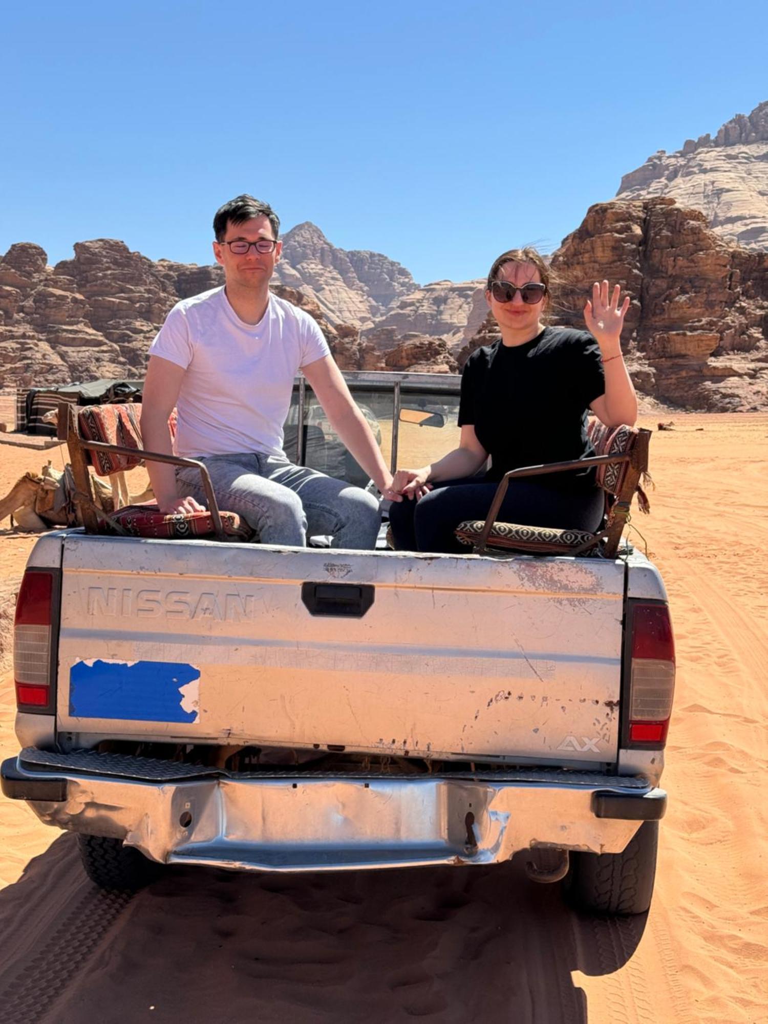 Wadi Rum Sky Camp Bagian luar foto