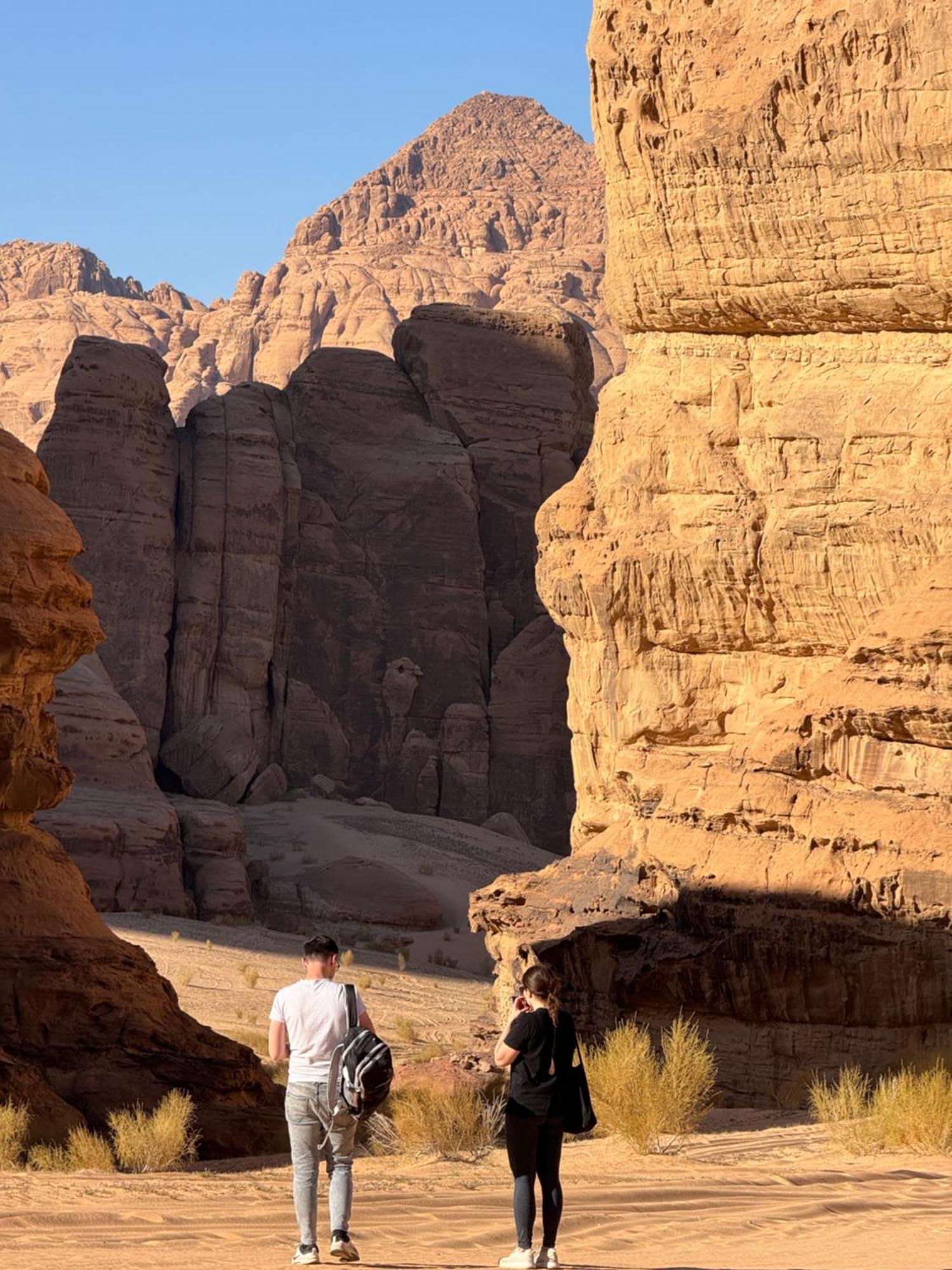 Wadi Rum Sky Camp Bagian luar foto